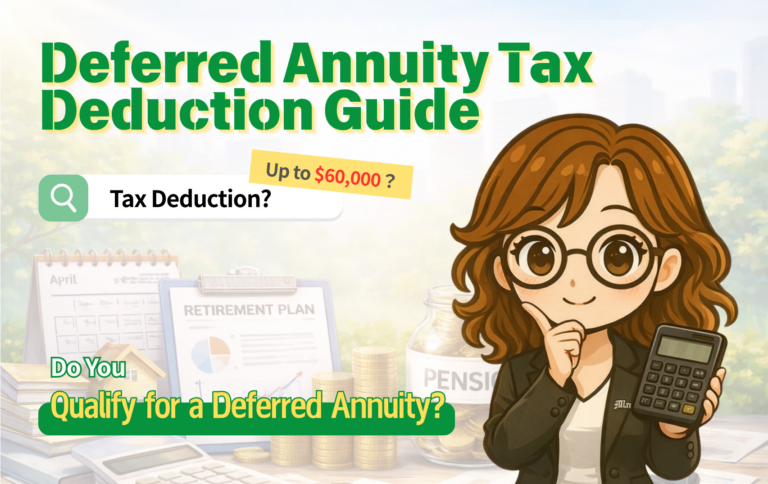 Deferred Annuity Tax Deduction Guide | Tax deduction up to $60,000? Check if you meet the requirements first!